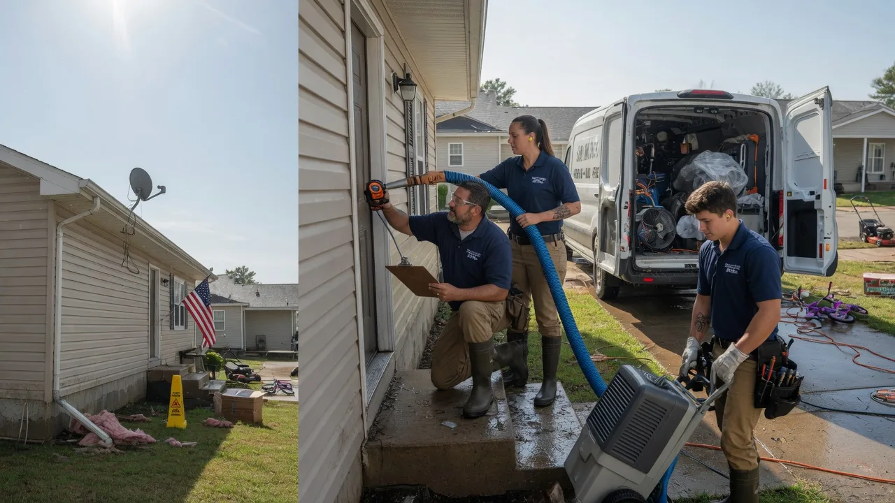 Ceiling Water Damage Restoration in Clifford, IN near me
